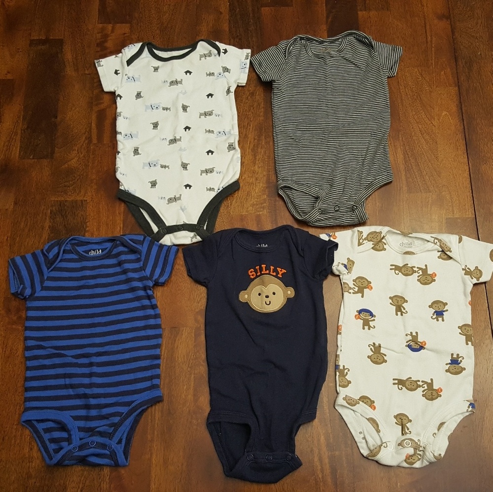 3-6 Months Boys Onesies